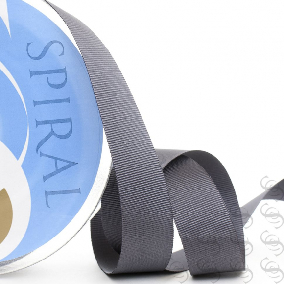 21045_Лента репсовая SAFISA, 15 мм, 25 м, цвет 68, темно-серый 21045_Лента репсовая SAFISA, 15 мм, 25 м, цвет 68, темно-серый