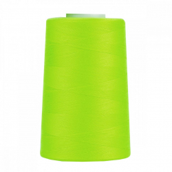 Нитки швейные 40/2 полиэстер 5000 ярд цв.628 салатовый (неон) MAX