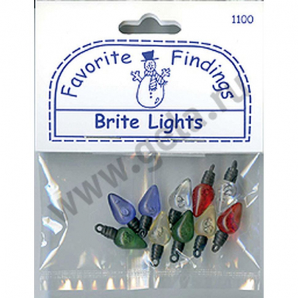 Набор декоративных элементов Favorite Findings "Сверкающие лампочки"