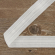 111805_Лента шторная белая, равномерная сборка, 29 мм, нарезка 5 м