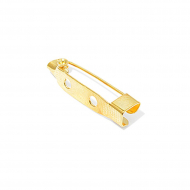 Заготовка для броши булавка арт.SL.BUL3.1 25х5 мм цв.золото уп.100 шт