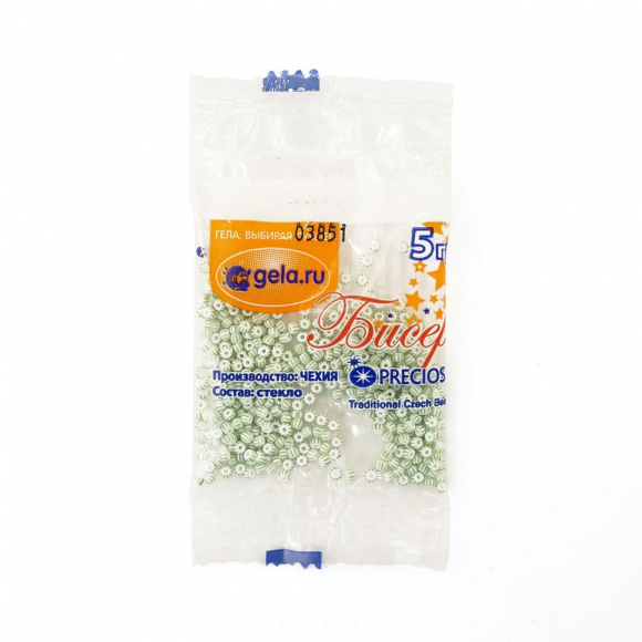 Бисер №10, 5 г., цвет 03851