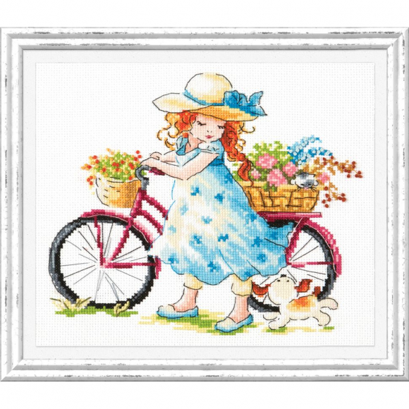 Набор для вышивания ЧУДЕСНАЯ ИГЛА арт.33-27 И я с вами! 22х19 см