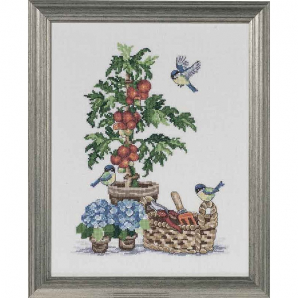 Набор для вышивания PERMIN арт.90-7351 Томаты 37х29 см