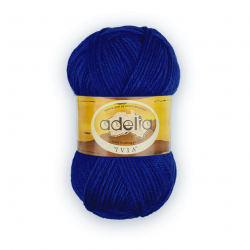 Пряжа ADELIA IVIA (100% акрил) 4х62,5г/150м цв.449 синий