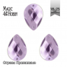 Стразы пришивные акриловые MAGIC 4 HOBBY арт.MG.H.02 18x25 мм капля цв.05 сиреневый уп.50 шт