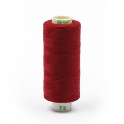 Нитки Dor Tak бытовые 40/2 полиэстер 366м цв.172 красный