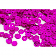 Пайетки россыпью арт.TBY-FLK032 8мм цв.08 фиолетовый уп.50г