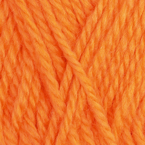 Пряжа для вязания КАМТ Белорусская (50% шерсть, 50% акрил) 5х100г/300м цв.035 оранжевый