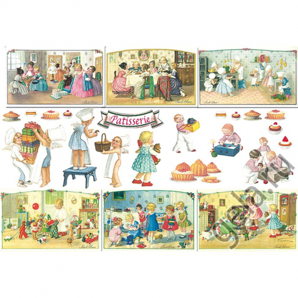 27401_Бумага рисовая "Дети" 27401_Бумага рисовая "Дети"