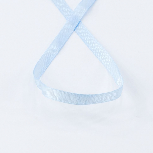 32196_Лента для вышивания SAFISA на блистере, 4 мм, 5 м, цвет 04, светло-голубой