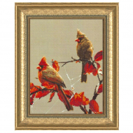 61647_Набор для вышивания "Кардиналы"