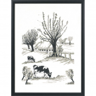 37835_Набор для вышивания "Коровы"