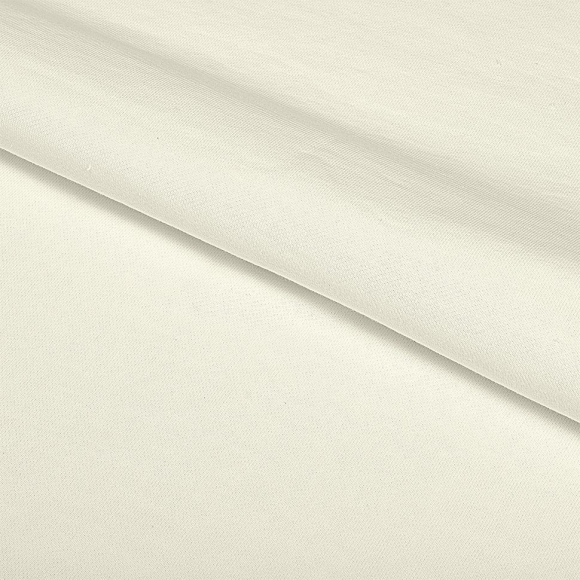 Ткань футер 3х нитка петля гл/крашеный диагональ 320г/м?  80%хб 20%пэ  шир.190см арт.ШН-3208020-13 цв.экрю рул. 35-60м (1кг-1,6м)