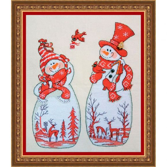132366_Набор для вышивания "Сезон подарков"