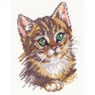 Набор для вышивания АЛИСА арт.1-04 Котенок 14х18 см