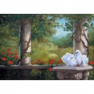 Набор для вышивания бисером МАТРЕНИН ПОСАД арт.37х49 - 0012/Б История Любви