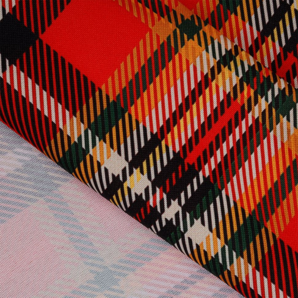 Ткань Габардин 140 г/м? 100% полиэстер шир.155 см арт.T.4000.21 цв.красный рул.25м