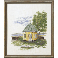 186697_Набор для вышивания: "Садовый павильон"