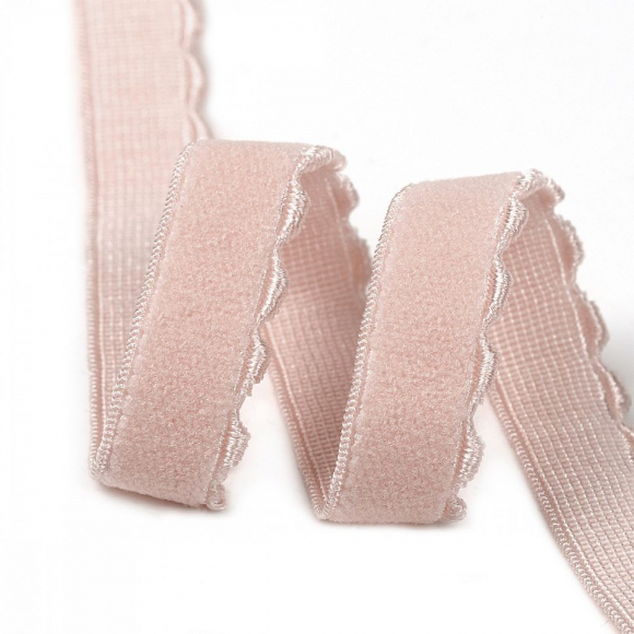 Резинка  TBY бельевая (отделочная) арт.ЕТ-1 12мм цв.S185 серебристый пион уп.50 м