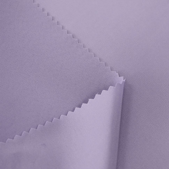 Ткань шелк Армани 90г/м? 97% ПЭ 3% Спандекс шир.150см арт.TBYArm-050 цв.50 бл.сиреневый рул.25м