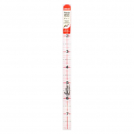 82884_Линейка для пэчворка с градицей в дюймах, 8" x 1/2"