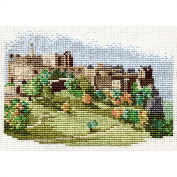 Набор для вышивания DERWENTWATER DESIGNS арт.14DD301 Edinburgh Castle 18х12 см