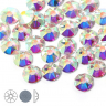 Стразы термоклеевые Xirius 8+8 граней SS16 (3,8-4,0 мм) арт.HF16-02 цв.Crystal AB, уп.1440шт