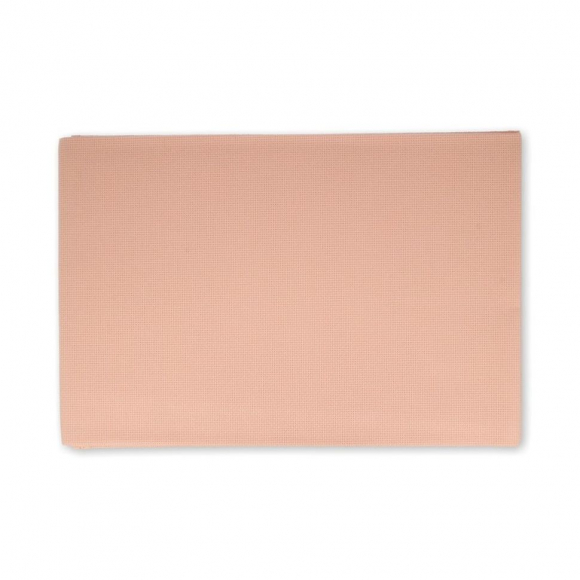 Канва Gamma K04 Aida №14 100% хлопок 150 x 100 см цв.персиковый