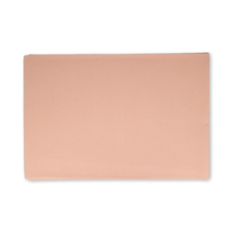 Канва Gamma K04 Aida №14 100% хлопок 150 x 100 см цв.персиковый