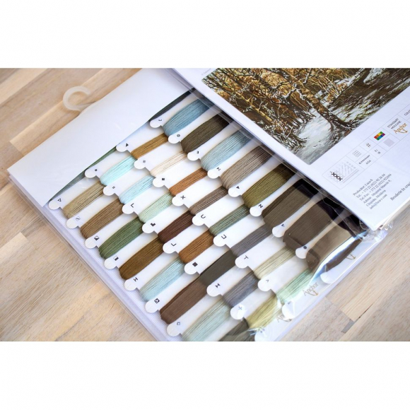 Набор для вышивания LUCA-S арт. B597 Первый снег 45х34 см