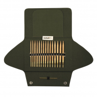 100997_Набор круговых спиц из оливкового дерева со сменными лесками addiClick Nature Olive