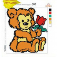 Набор для вышивания мулине НИТЕКС арт.2019 22х22 см