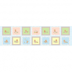 Ткань для пэчворка PEPPY 4503 Panel 135 г/м? 100% хлопок цв.356 уп.60х110 см