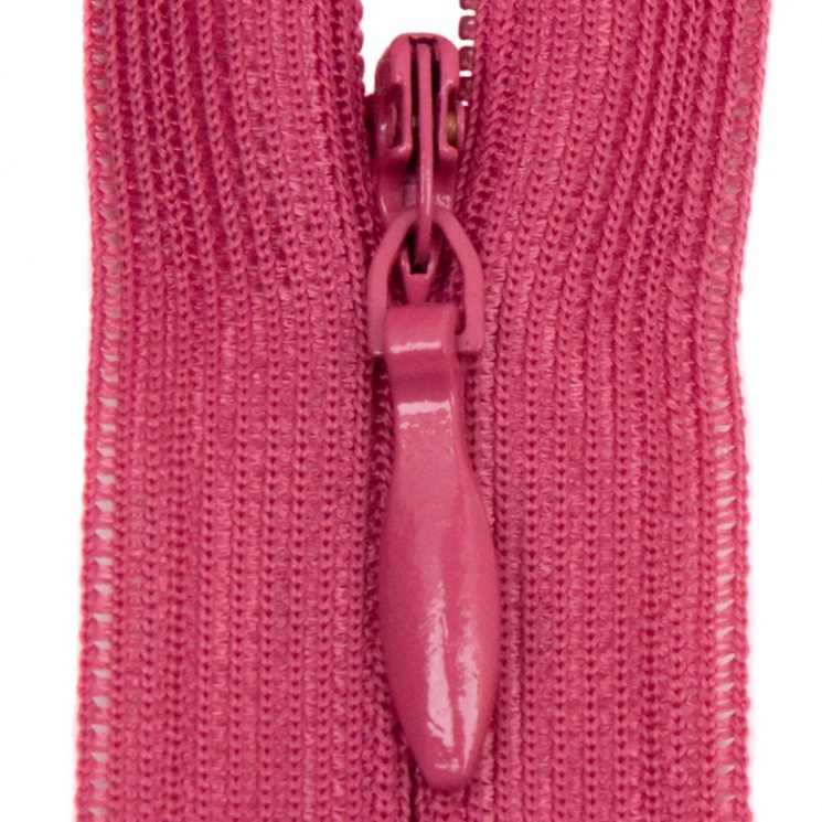 Молния потайная нераз 50см S-256 розовый темный SBS уп.100шт