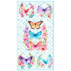 Ткань для пэчворка PEPPY 4805 Panel 135 г/м? 100% хлопок цв.44 уп.60х110 см