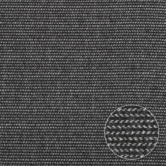 Ткань Костюмная 320 г/м? 100% полиэстер шир.150 см арт.С.1372.01 цв.черный рул.30м