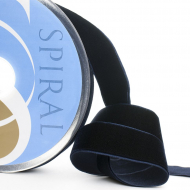 66636_Лента бархатная SAFISA, 7 мм, 10 м, цвет 15, темно-синий