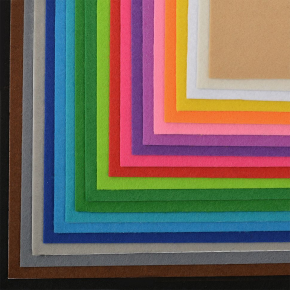 Набор клеевого листового фетра (мягкий) Magic 4 Hobby 1,8мм 20х30см арт.FLT-SA5 уп.20 листов цв.ассорти Набор клеевого листового фетра (мягкий) Magic 4 Hobby 1,8мм 20х30см арт.FLT-SA5 уп.20 листов цв.ассорти