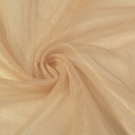 Фатин перламутровый арт.т538-12 шир.150см 100% полиэстер цв.золото рул.15-28м