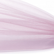 Фатин Кристалл средней жесткости блестящий арт.K.TRM шир.300см, 100% полиэстер цв. 11 К уп.5м - розовый