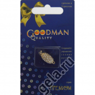 17976_Застежка овальная со стразами