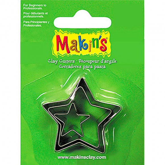 Makins Набор каттеров Звезда, 3 шт. арт.36006