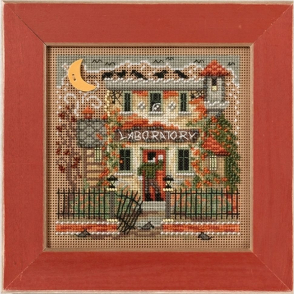 Набор для вышивания бисером MILL HILL Заколдованная лаборатория 13,33х13,33 см