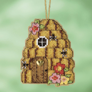 Набор для вышивания бисером MILL HILL Пчелиный улей 6х8 см