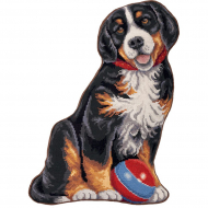 Набор для вышивания PANNA арт. PD-7022 Подушка Мой щенок 32х42 см