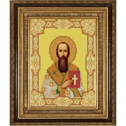 Рисунок на ткани (Бисер) КОНЁК арт. 9157 Святой Василий 15х18 см
