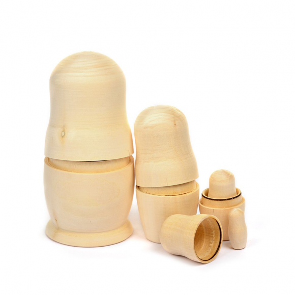 Матрешка деревянная липа разборная 5 кукол h110мм, d55мм Magic 4 Hobby