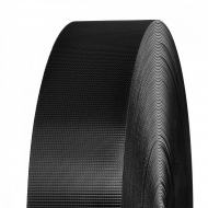 Лента крючок низкопрофильный TBY тип А шир.50мм цв.черный уп.50м