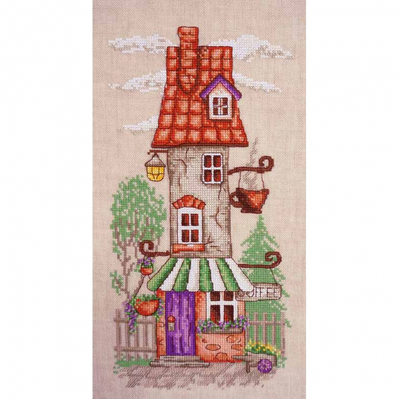 Набор для вышивания МАРЬЯ ИСКУСНИЦА арт.07.004.10 Кофейный 15х30 см